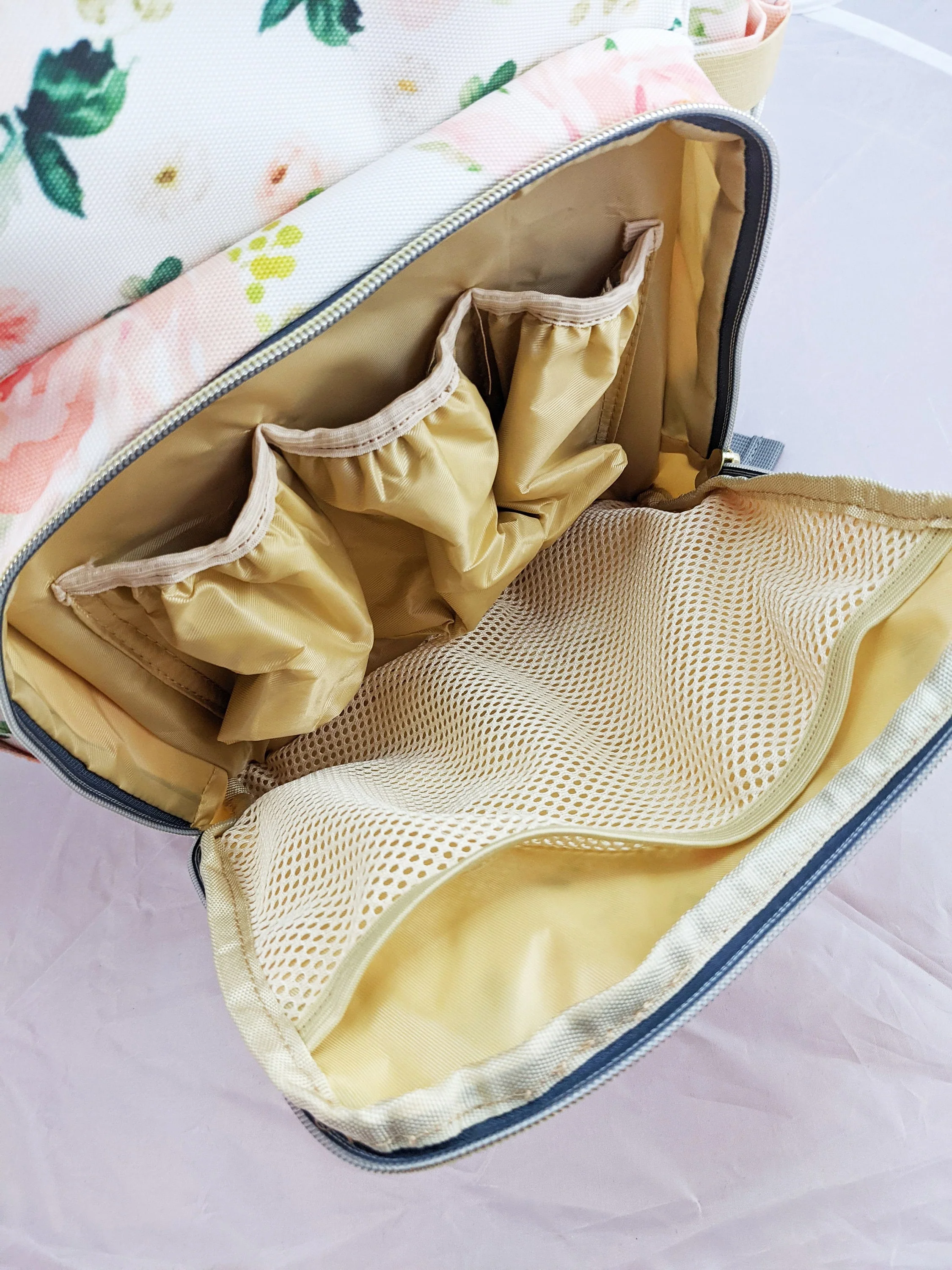 Boho Antlers Patchwork Personalized Diaper Bag - Image 6